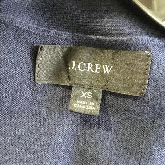 J. Crew Polka Dot V-Neck Cardigan NWOT - Picture 4 of 7